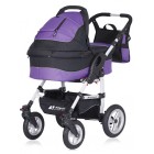 Детская универсальная коляска 2 в 1 Riko Alpina Ultra Violet